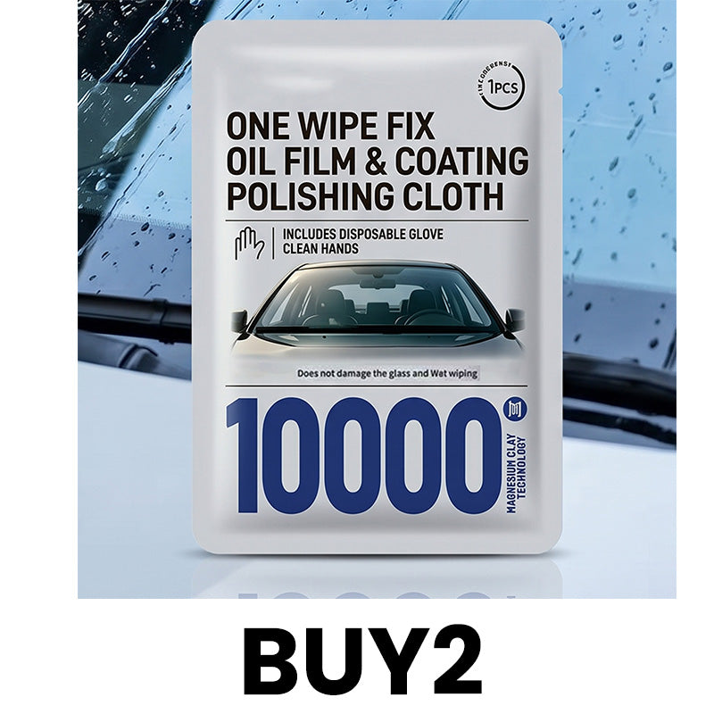 Car Glass Oil Film Removal Wipes