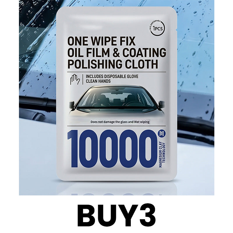 Car Glass Oil Film Removal Wipes
