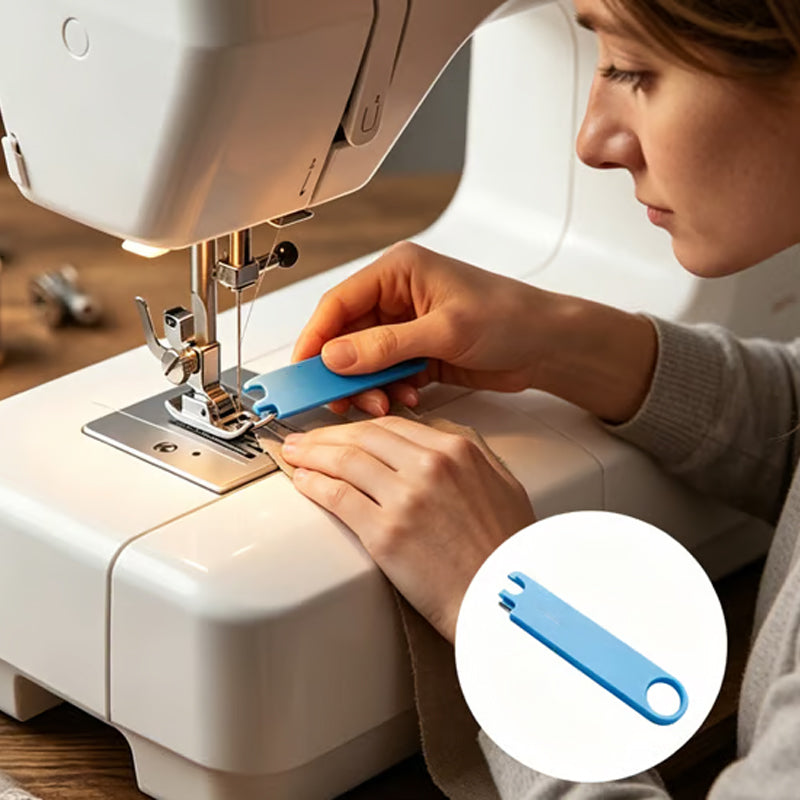 3-in-1 Sewing Machine Needle Threader Tool