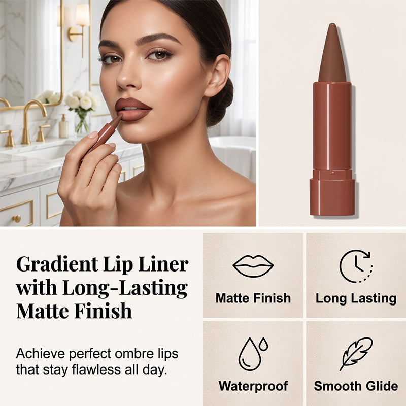 ✨BUY 1 GET 1 FREE✨Dual-Tip Matte Lipstick – Smudge-Proof & Long-Lasting Color