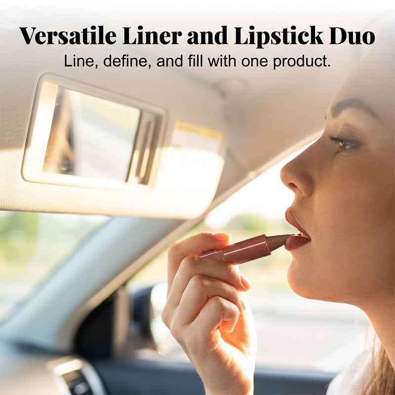 ✨BUY 1 GET 1 FREE✨Dual-Tip Matte Lipstick – Smudge-Proof & Long-Lasting Color