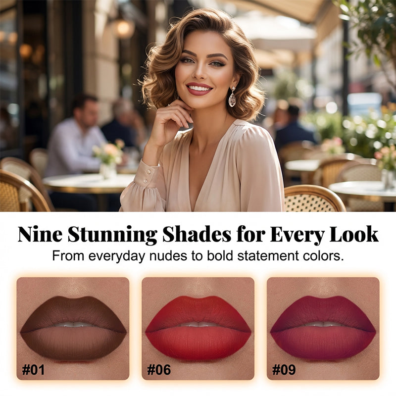 ✨BUY 1 GET 1 FREE✨Dual-Tip Matte Lipstick – Smudge-Proof & Long-Lasting Color
