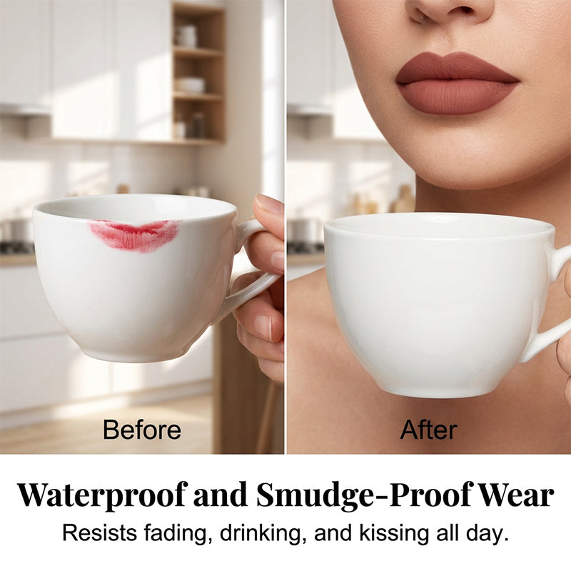 ✨BUY 1 GET 1 FREE✨Dual-Tip Matte Lipstick – Smudge-Proof & Long-Lasting Color