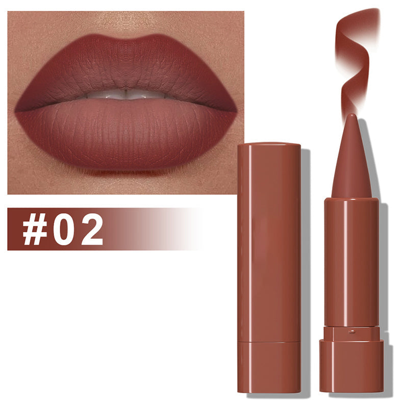 ✨BUY 1 GET 1 FREE✨Dual-Tip Matte Lipstick – Smudge-Proof & Long-Lasting Color