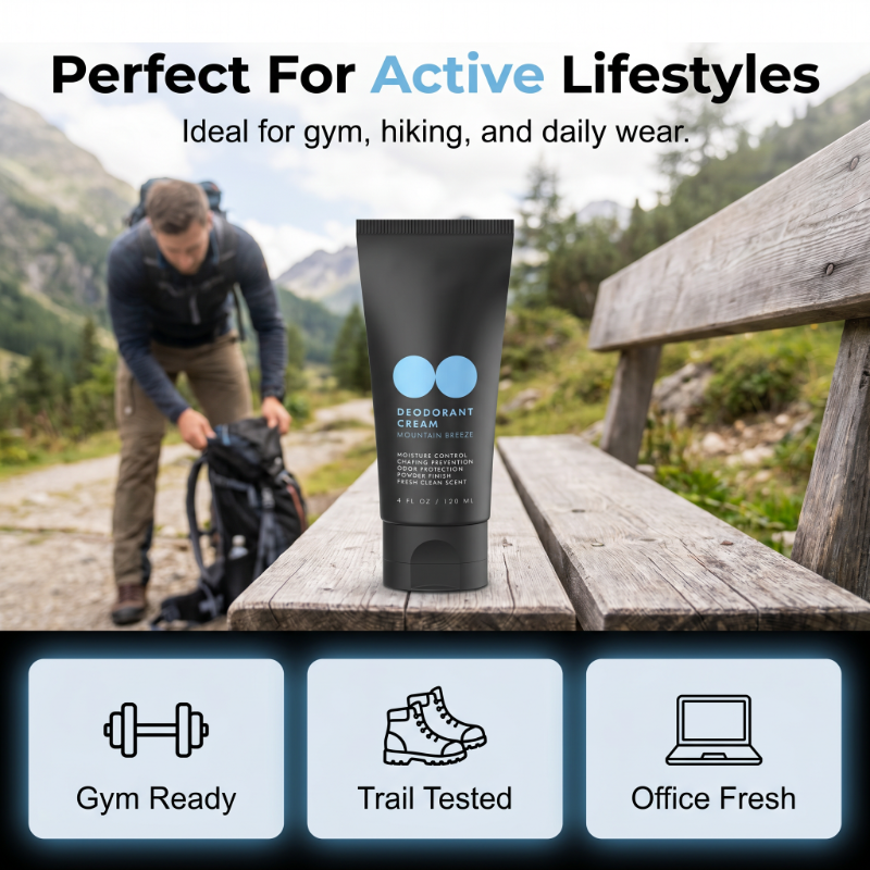 Quick-Dry Ball Deodorant Cream