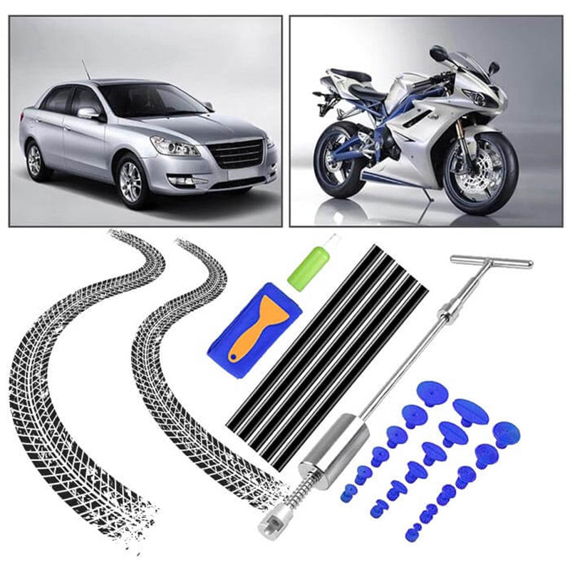 🏆LAST DAY SALE 50% OFF🔥T-Bar Puller Car Dent Repair Tool Kit