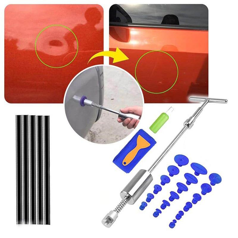 🏆LAST DAY SALE 50% OFF🔥T-Bar Puller Car Dent Repair Tool Kit