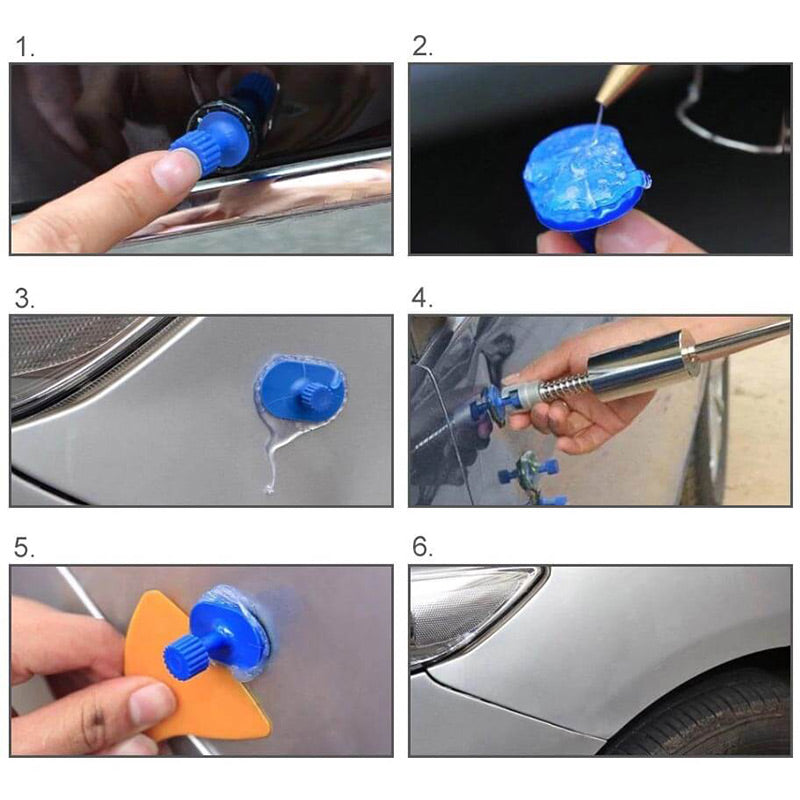 🏆LAST DAY SALE 50% OFF🔥T-Bar Puller Car Dent Repair Tool Kit
