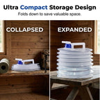 Collapsible Water Container with Spigot