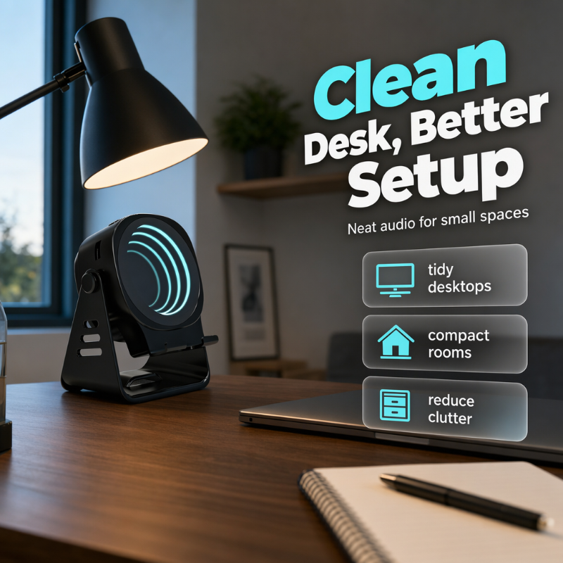 Wireless Induction Speaker Stand