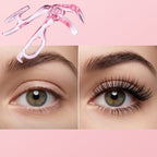 Beginner-Friendly Eyelash Curler with Comb Pad