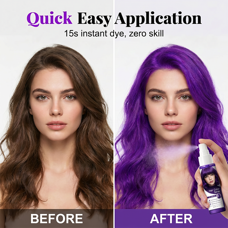 Temporary Hair Color Spray 30ml Washable Instant Dye