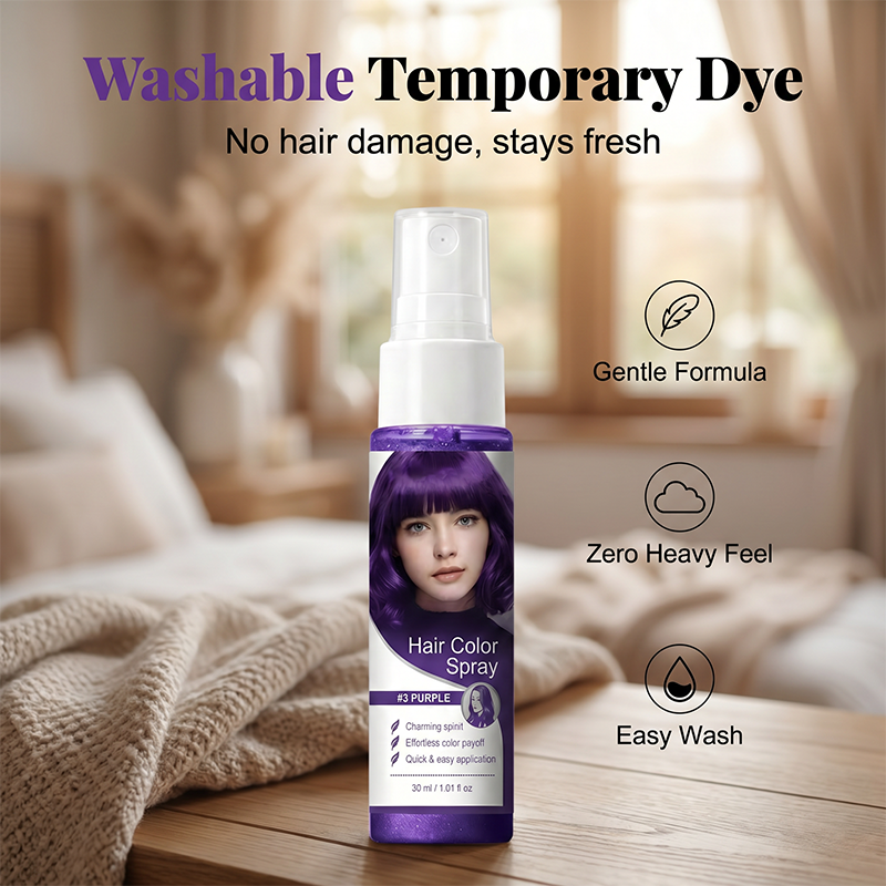 Temporary Hair Color Spray 30ml Washable Instant Dye