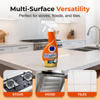 🧽✨ Kitchen degreaser spray – dissolves grease fast, fresh scent, no harsh odors!