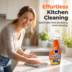 🧽✨ Kitchen degreaser spray – dissolves grease fast, fresh scent, no harsh odors!