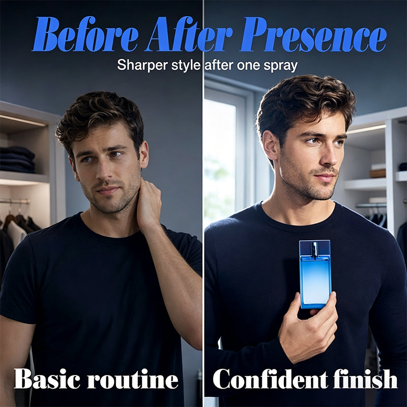 💗LAST DAY SALE 50% OFF⚡50K+ SOLD💕Eau de Parfum for Men 90 ml | Long Lasting Fresh Citrus & Aquatic Perfume Spray | Arabic Luxury Fragrance for Him | Best Men’s Perfume Gift | Everyday Wear Masculine Scent