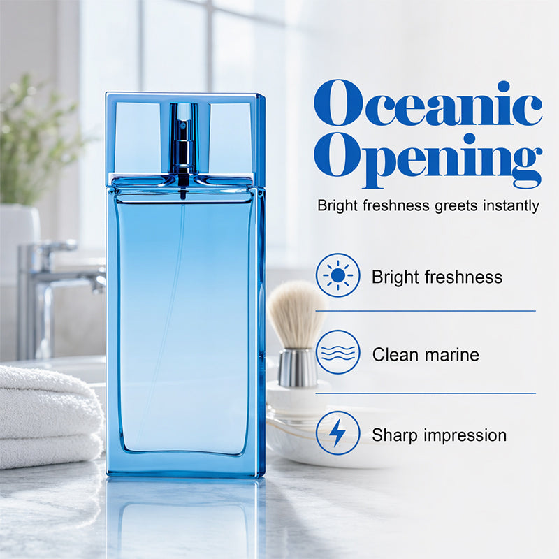 💗LAST DAY SALE 50% OFF⚡50K+ SOLD💕Eau de Parfum for Men 90 ml | Long Lasting Fresh Citrus & Aquatic Perfume Spray | Arabic Luxury Fragrance for Him | Best Men’s Perfume Gift | Everyday Wear Masculine Scent