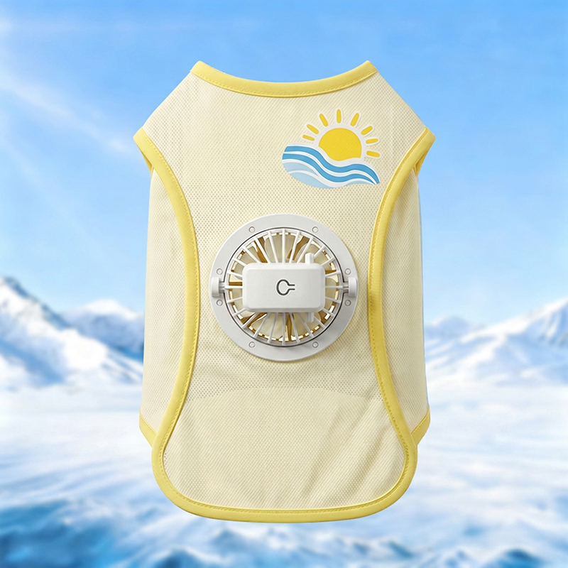 Cooling Fan Dog Vest