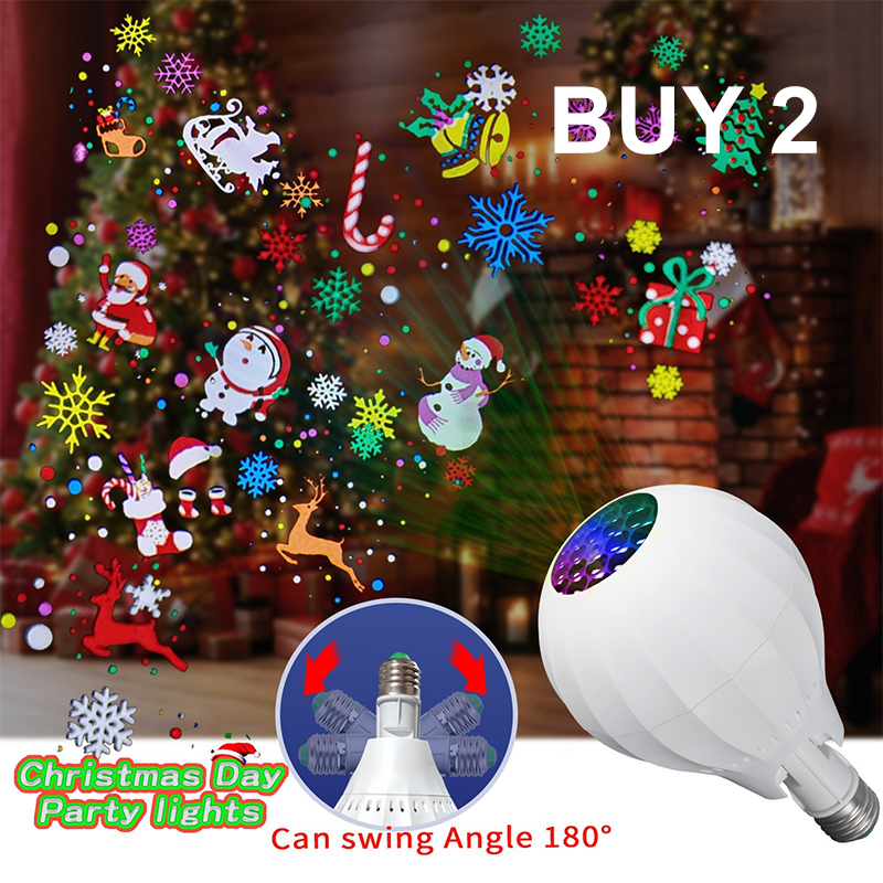 180° Rotatable LED Projection Bulb