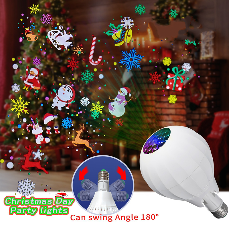 180° Rotatable LED Projection Bulb