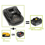 🔋 49% OFF NOW! ⚡ 18V Lithium Battery Adapter - Universal Compatibility with Power Tools, Lightweight & Long-Lasting 🛠️📦