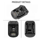 🔋 49% OFF NOW! ⚡ 18V Lithium Battery Adapter - Universal Compatibility with Power Tools, Lightweight & Long-Lasting 🛠️📦