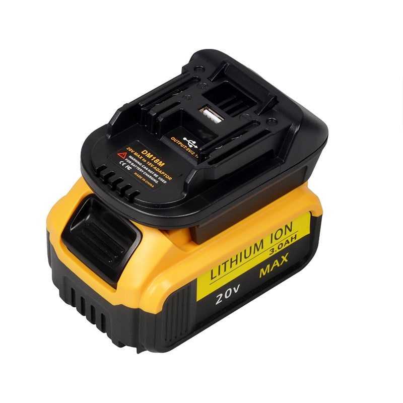 🔋 49% OFF NOW! ⚡ 18V Lithium Battery Adapter - Universal Compatibility with Power Tools, Lightweight & Long-Lasting 🛠️📦