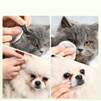Natural Plant-Based Cleaning Wipes for Pet Eyes and Ears
