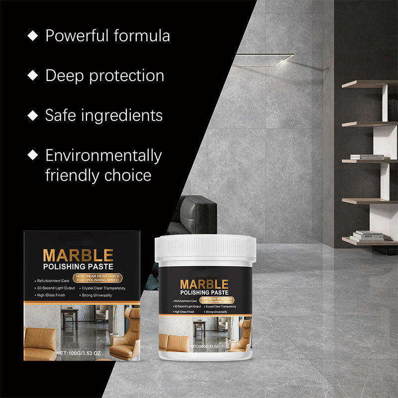 🥳 2026 Best-Seller 🥳💞 Over 50,000 sold! ✨🪨 50% off! Marble Polishing Paste—Removes scratches and etching marks, restoring the natural luster. The protective layer repels water and fingerprints. Professional-grade restoration that saves you a fortune!
