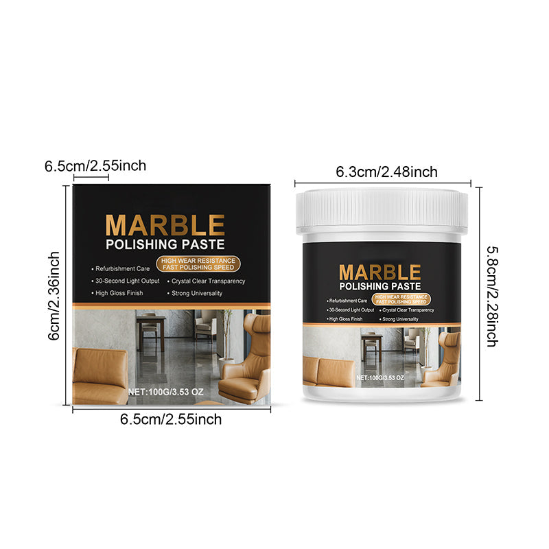🥳 2026 Best-Seller 🥳💞 Over 50,000 sold! ✨🪨 50% off! Marble Polishing Paste—Removes scratches and etching marks, restoring the natural luster. The protective layer repels water and fingerprints. Professional-grade restoration that saves you a fortune!