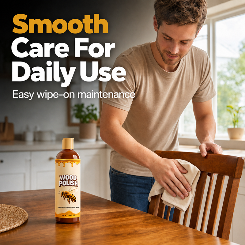 🎉50K+ Sold✨Wood Shine Polish, Furniture Restorer, Restore Luster & Prevent Dryness for Cabinets Tables