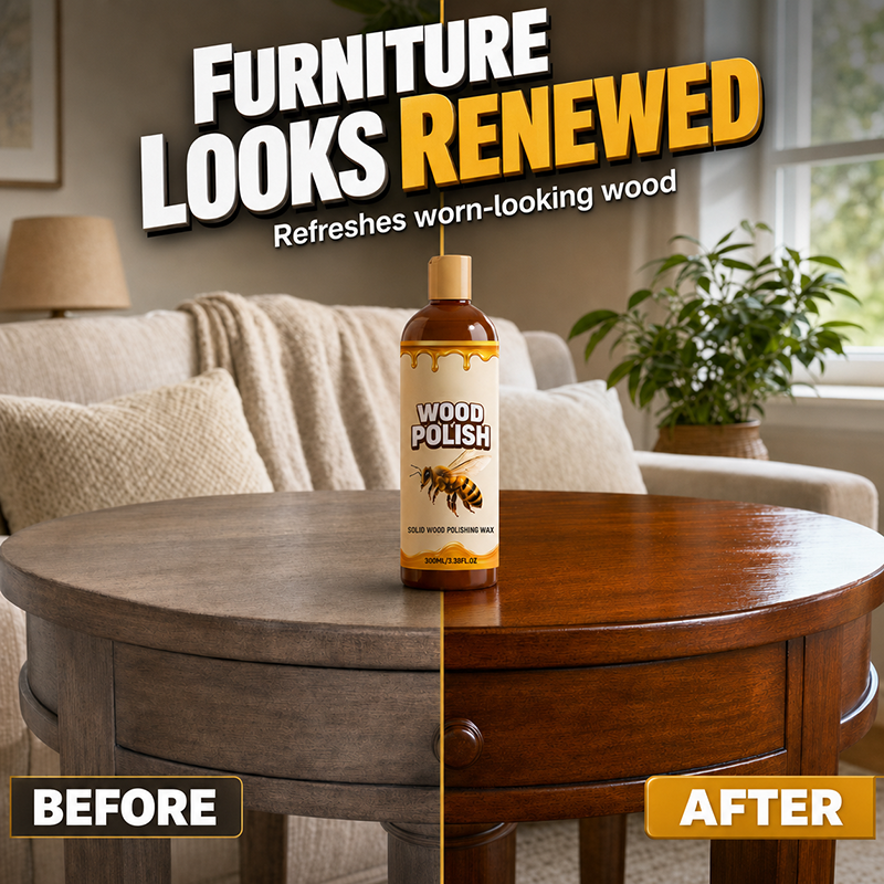 🎉50K+ Sold✨Wood Shine Polish, Furniture Restorer, Restore Luster & Prevent Dryness for Cabinets Tables