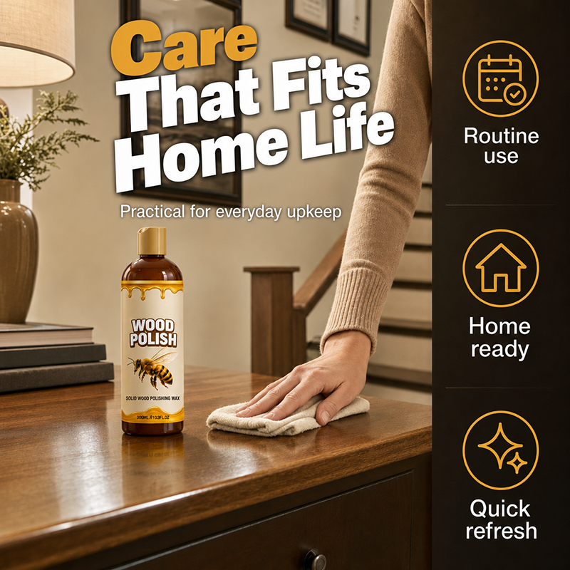 🎉50K+ Sold✨Wood Shine Polish, Furniture Restorer, Restore Luster & Prevent Dryness for Cabinets Tables
