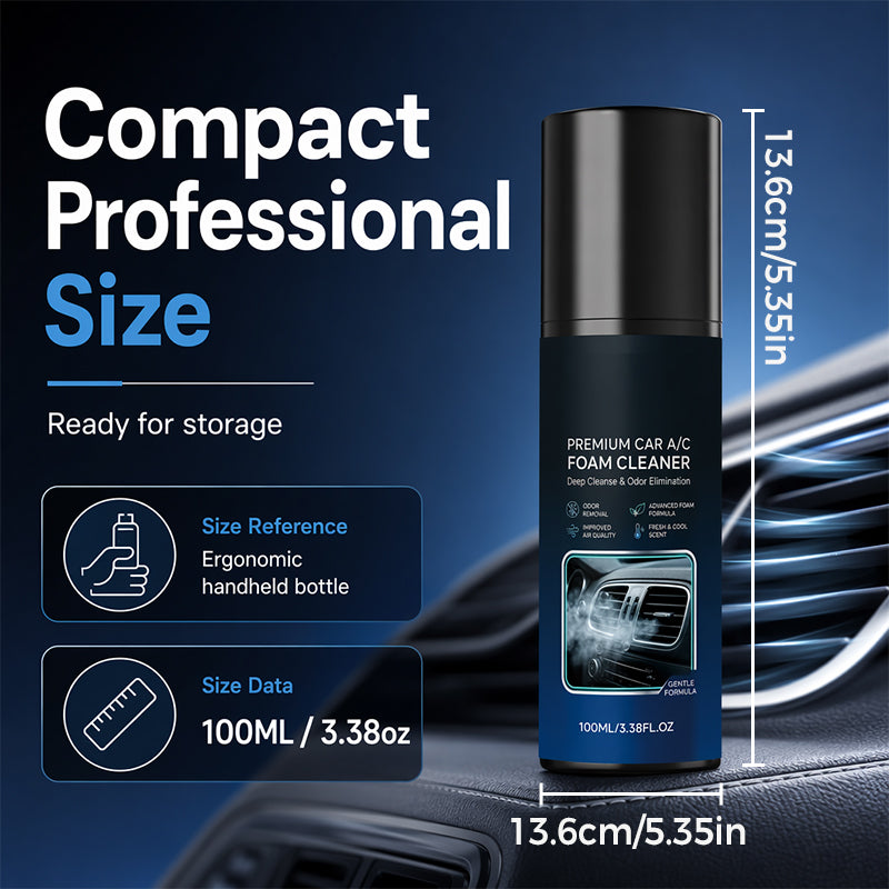 Car Air Conditioner Foam Cleaner Deep Vent Odor Eliminator