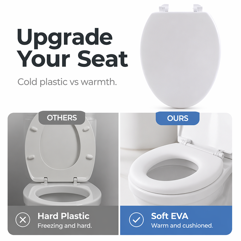 Soft EVA Foam Toilet Seat Cover