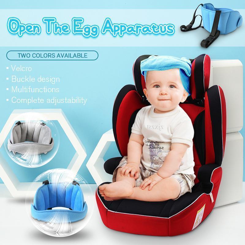 😴Kids Car Sleeping Head Support Band – Adjustable Toddler Sleep Headrest Pillow, Anti-Droop Child Head Stabilizer for Car Seats, Prevent Neck Soreness During Road Trips