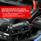 Smart Battery Charger and Battery Maintainer