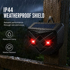 Solar Animal Repeller with Flashing LED Lights