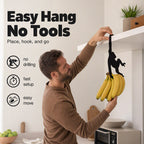 🎉 2026 Sale — Over 11 200 Sold!🐒 Monkey Shaped Banana Hook