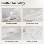 Dual Cavity Microwave Egg Poacher