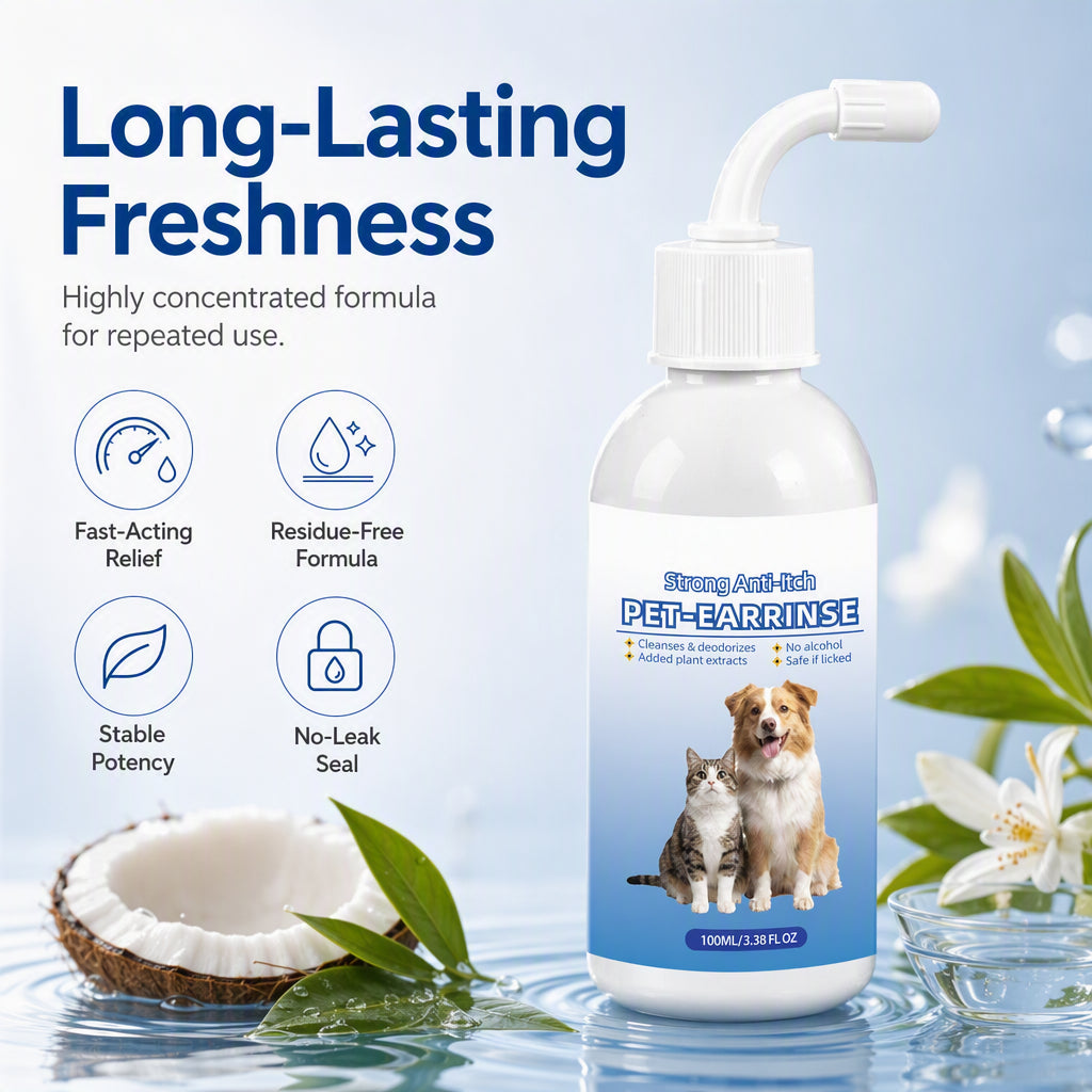 Pet Ear Cleaner for Dogs & Cats