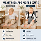 👶Portable Baby High Chair Safety Harness Strap